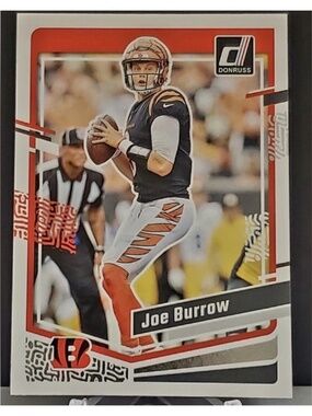 🇨🇦NOW $1🍀 Joe Burrow 2023 Panini Cincinnati Bengals NFL Football Card